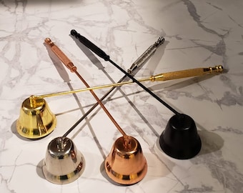 Luxury Candle Snuffer | Candle Tool | Gold | Black | Silver | Rose Gold |