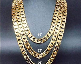21k Cuban Link - Etsy