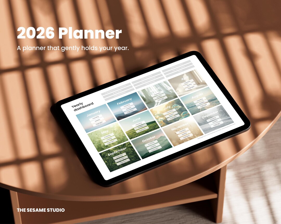 2026 Life Planning Digital Planner | Goodnotes iPad Hyperlinked (PDF ...