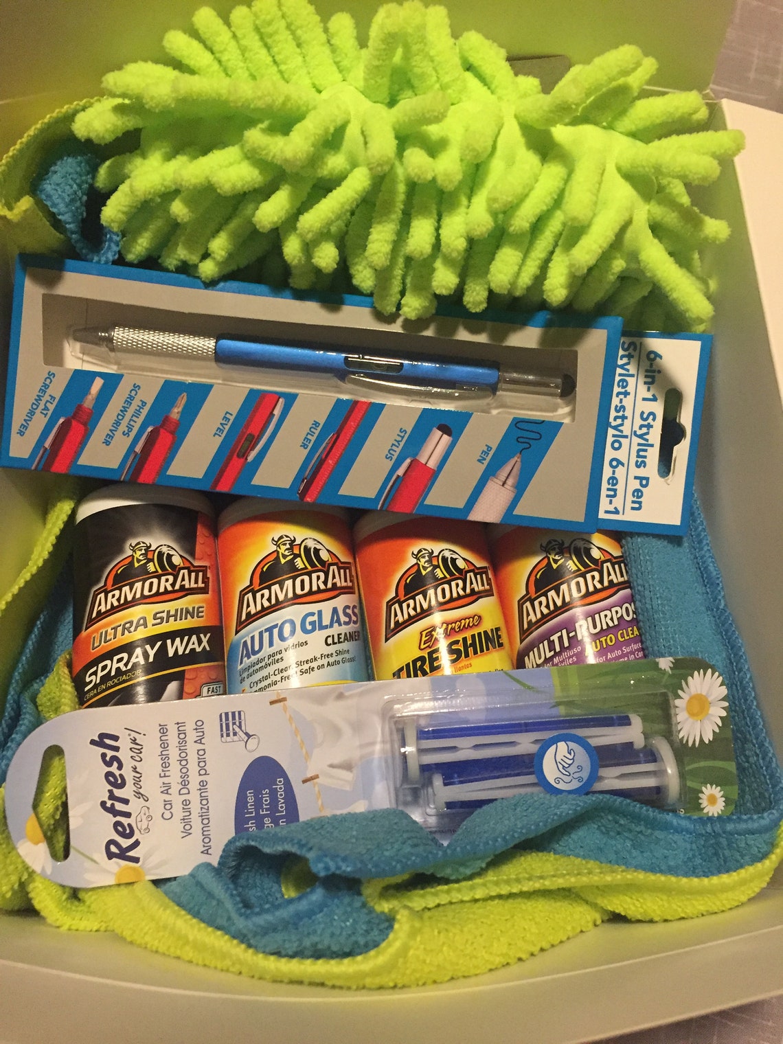 Car Wash Gift Set Car Wash Gift Box Etsy