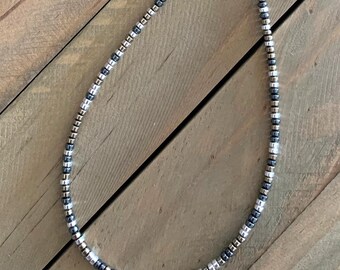 Bronze, Silver & Dark Grey Titanium Coated Hematite Disks