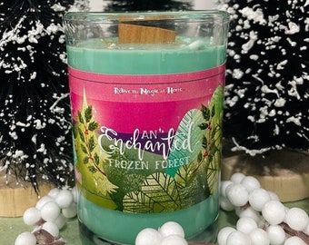 An Enchanted FROZEN Forest Candle | Smells Like the Pine Forests of Arendelle! | *Perfect* Christmas Tree Scent | Pine Tree Scent| Christmas