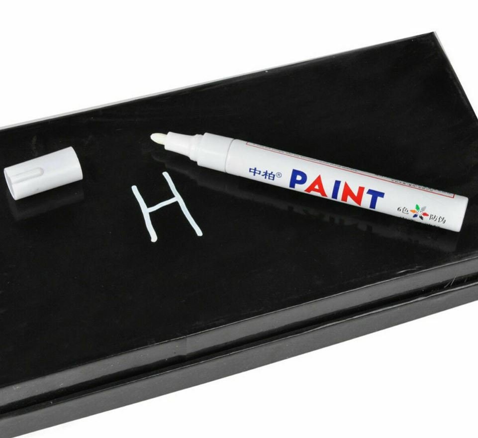  Bulyroki 3 Pack Tire Paint Pen Marker Lettering