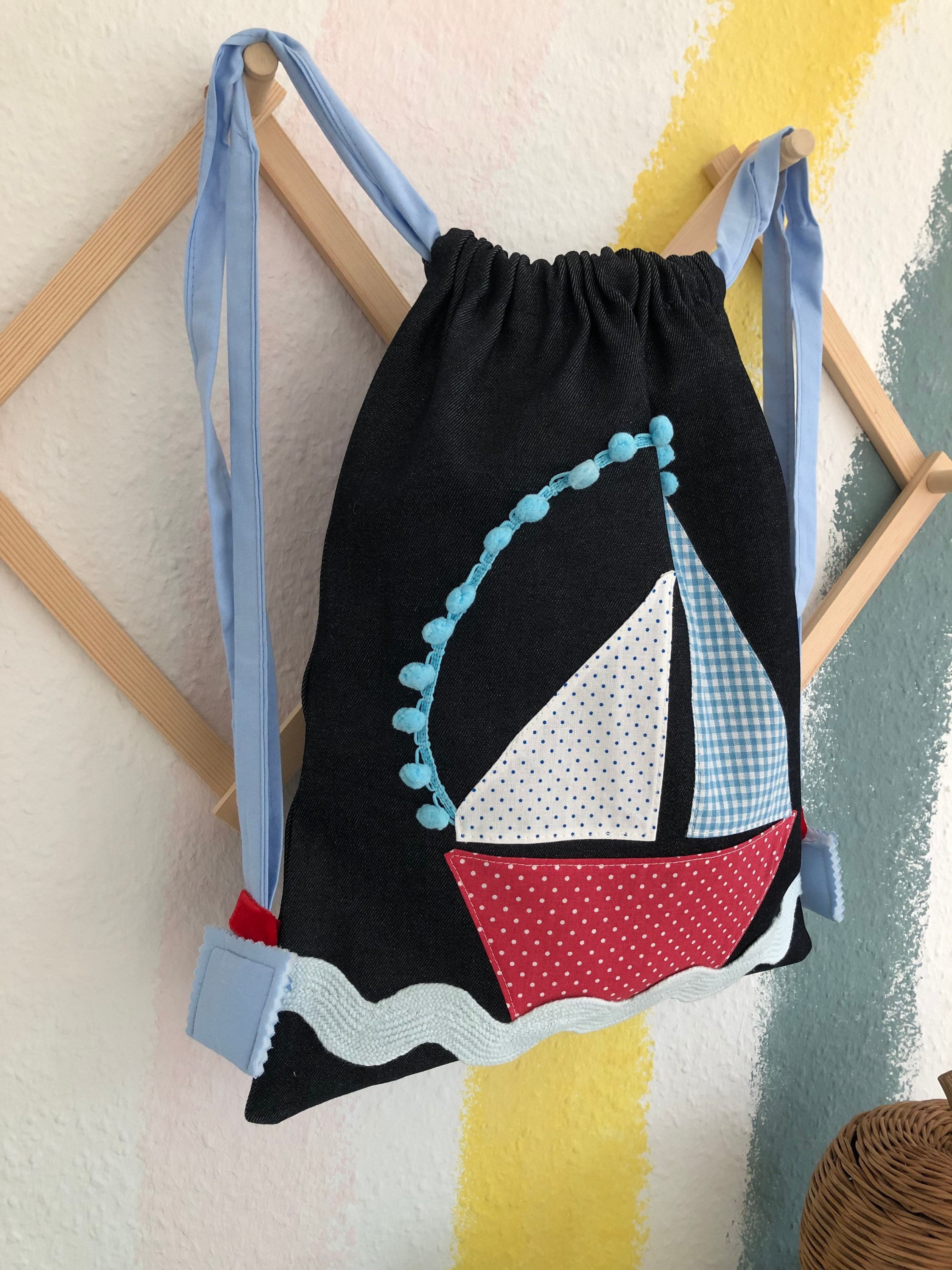 Bolsa De Algodón Con Cordón Para Niños, Personalizada