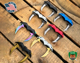 Dual Blade Knife Etsy Dual Blade Knife Etsy