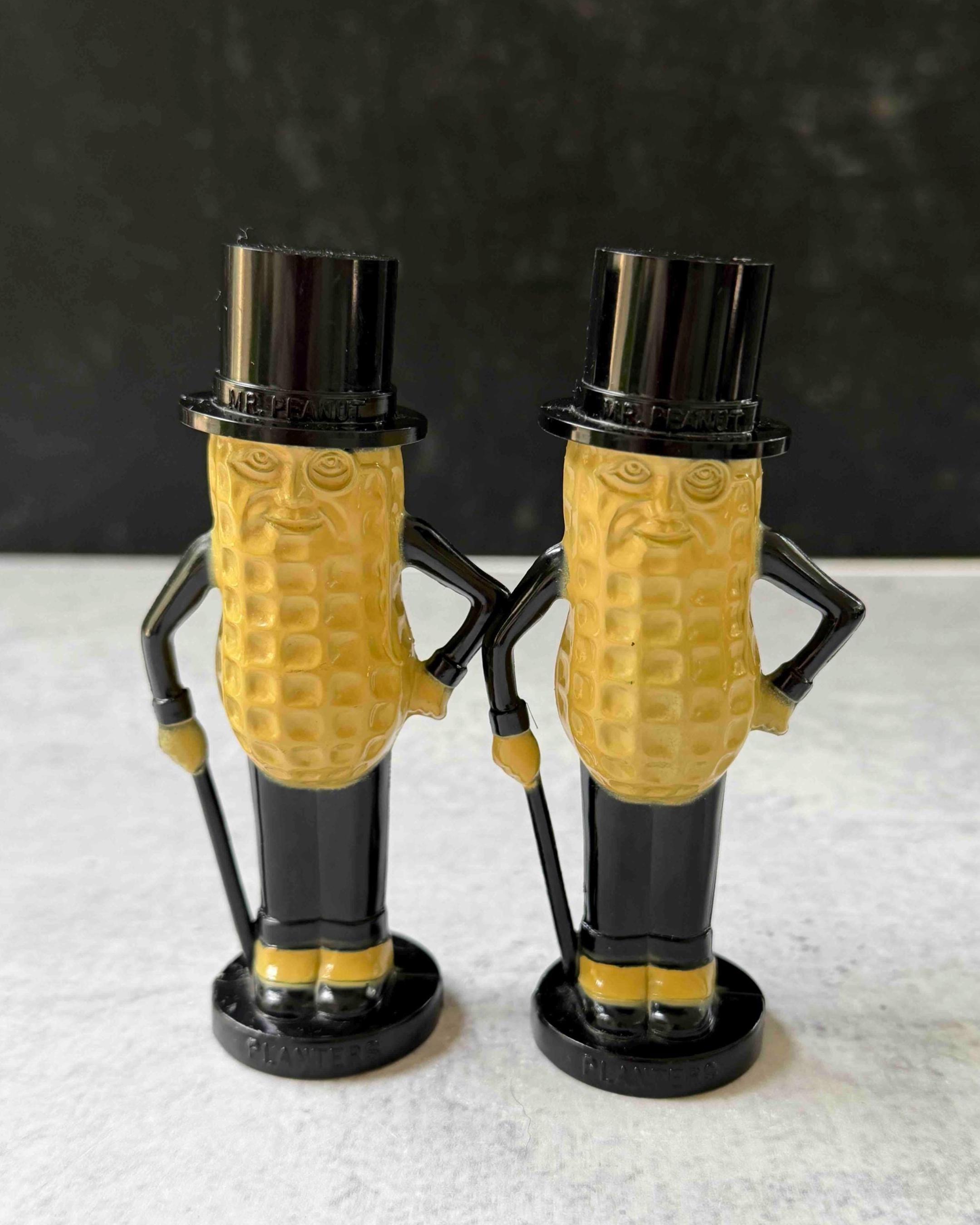 Mr Peanut Salt and Pepper Shakers - Etsy