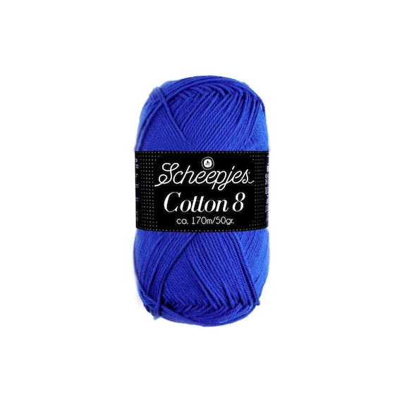 Scheepjes Cotton 8 Cotton8 Cotton Yarn Crochet Yarn Knitting Yarn 100%  Cotton 