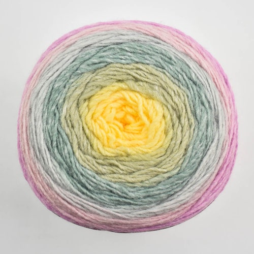 Yellow Shades 606 Papatya Angora 200g Cake Fine 4ply Yarn wool knitting crochet 
