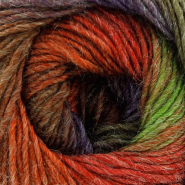 King Cole Riot DK Colour Changing Wool Blend Sock Yarn 100g - 403 Wizard