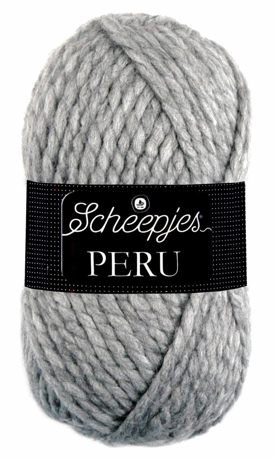 Scheepjes Peru Super Chunky Grey Alpaca Wool Blend Yarn 100g Etsy