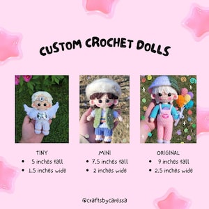 Custom Crochet Dolls