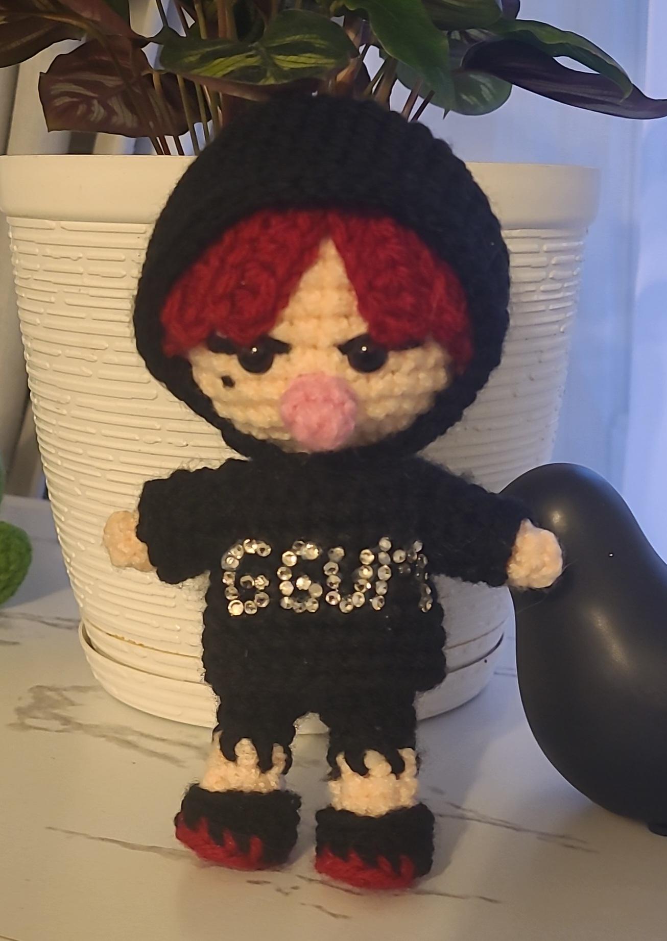 TXT Yeonjun GGUM Crochet Doll (made to Order) - Etsy
