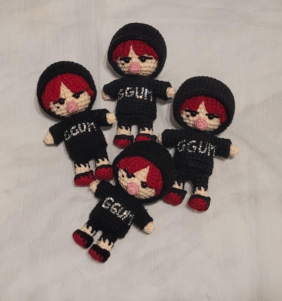 TXT Yeonjun GGUM Crochet Doll (made to Order) - Etsy