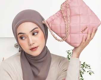 Aimy Hand bag By Yessana, Women Luxury Handbag, Stylish Chain Strap Bucket Bag, Versatile Leather Purse,Evening Party Bags