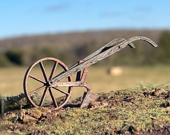 Kit de modelo de arado de madera a escala 1/35: accesorio para diorama agrícola