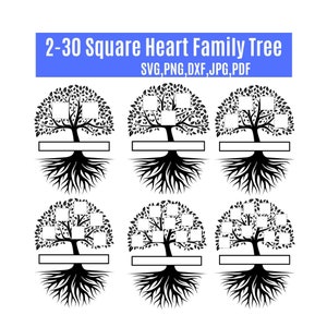 Family Tree Svg, Tree Of Life Svg, Family Tree Cricut, Tree of life svg, Split Monogram Svg, Family Tree Png Files, Silhouette Clipart DXF