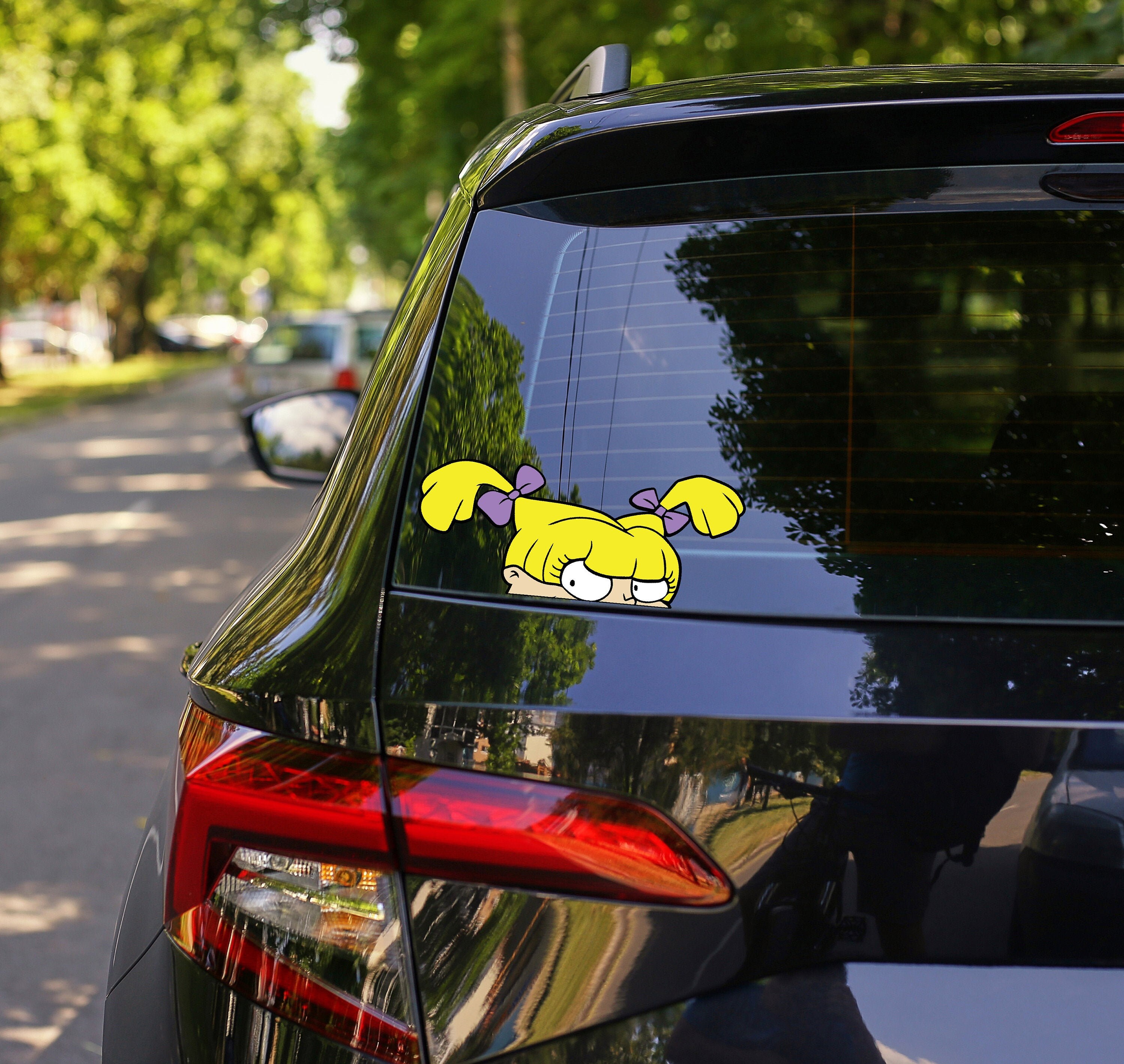 Rugrats Angelica Pickles car decal iPhone android laptop