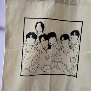 monsta x tote bag | shownu | changkyun | hyungwon | kihyun | minhyuk | jooheon