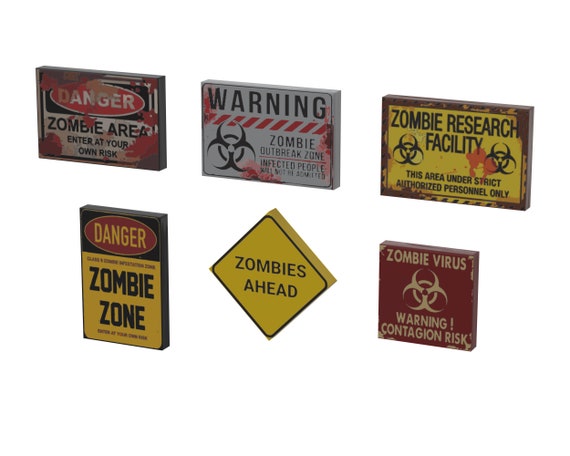 Printed Tiles Zombie Pack Ireland - Main Image