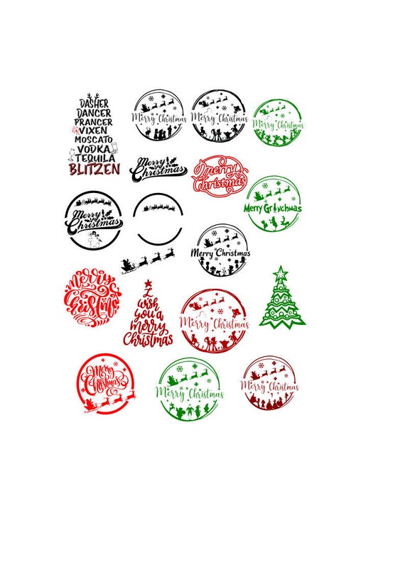 Download Christmas Circle Svg Bundle Christmas Vacation A Christmas Etsy