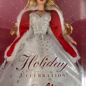 2001 Holiday Barbie - Etsy