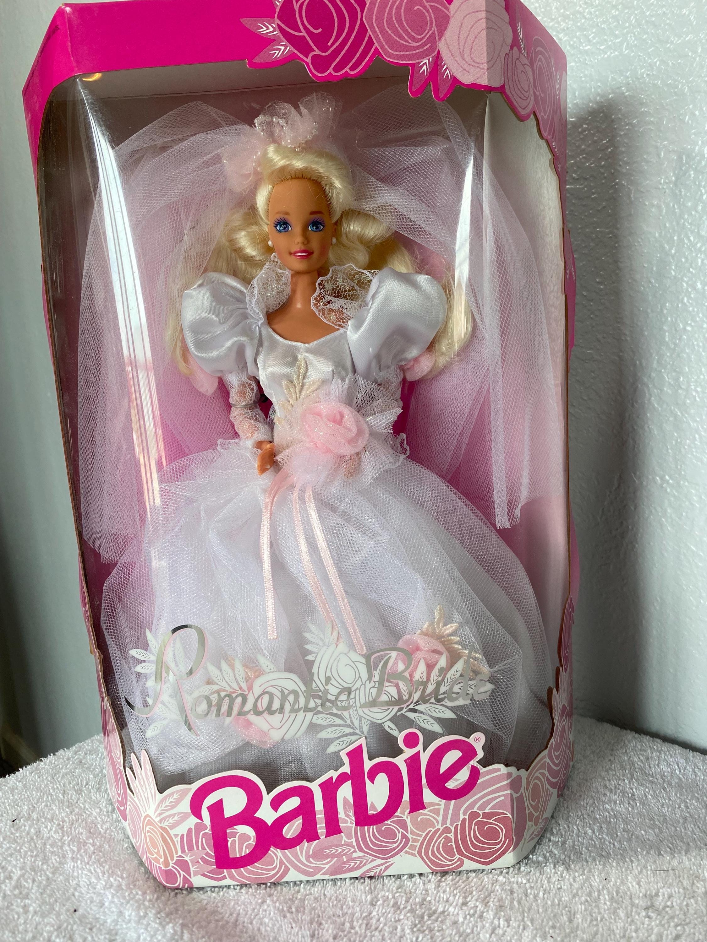 Jewel Glitter Barbie • Romantic Bride レア Romantic Bride Barbie 1992 Special Edition - Etsy