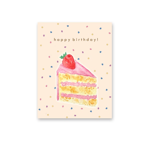 Slice of Cake | Greeting Card Slice of Cake | Greeting Card
