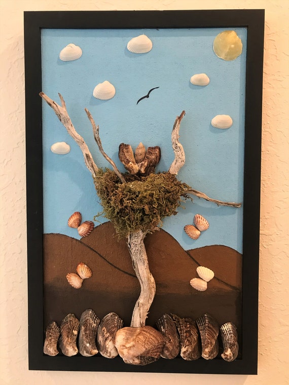 Driftwood Art-wall Decor-abstract Art-gift Ideas-wall | Etsy