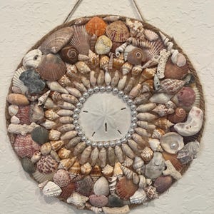 Handmade Shell Art: Coastal Home Decor, SW Florida Shells