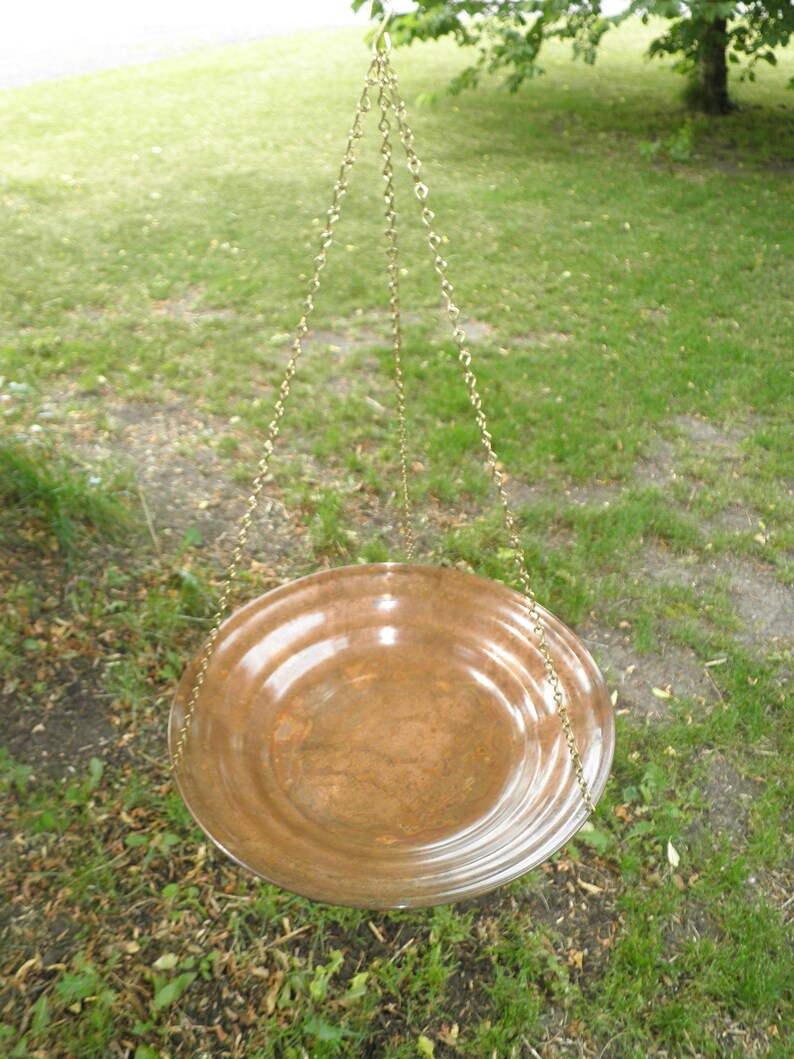 Hanging Bird Bath Etsy