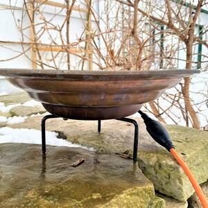 Pure Copper Bird Bath - Etsy