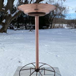 Pure Copper Bird bath image 13
