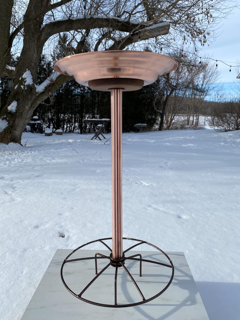 Pure Copper Bird bath image 13