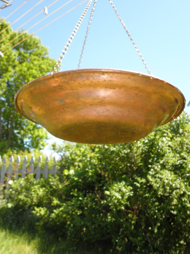 Hanging Bird Bath Etsy