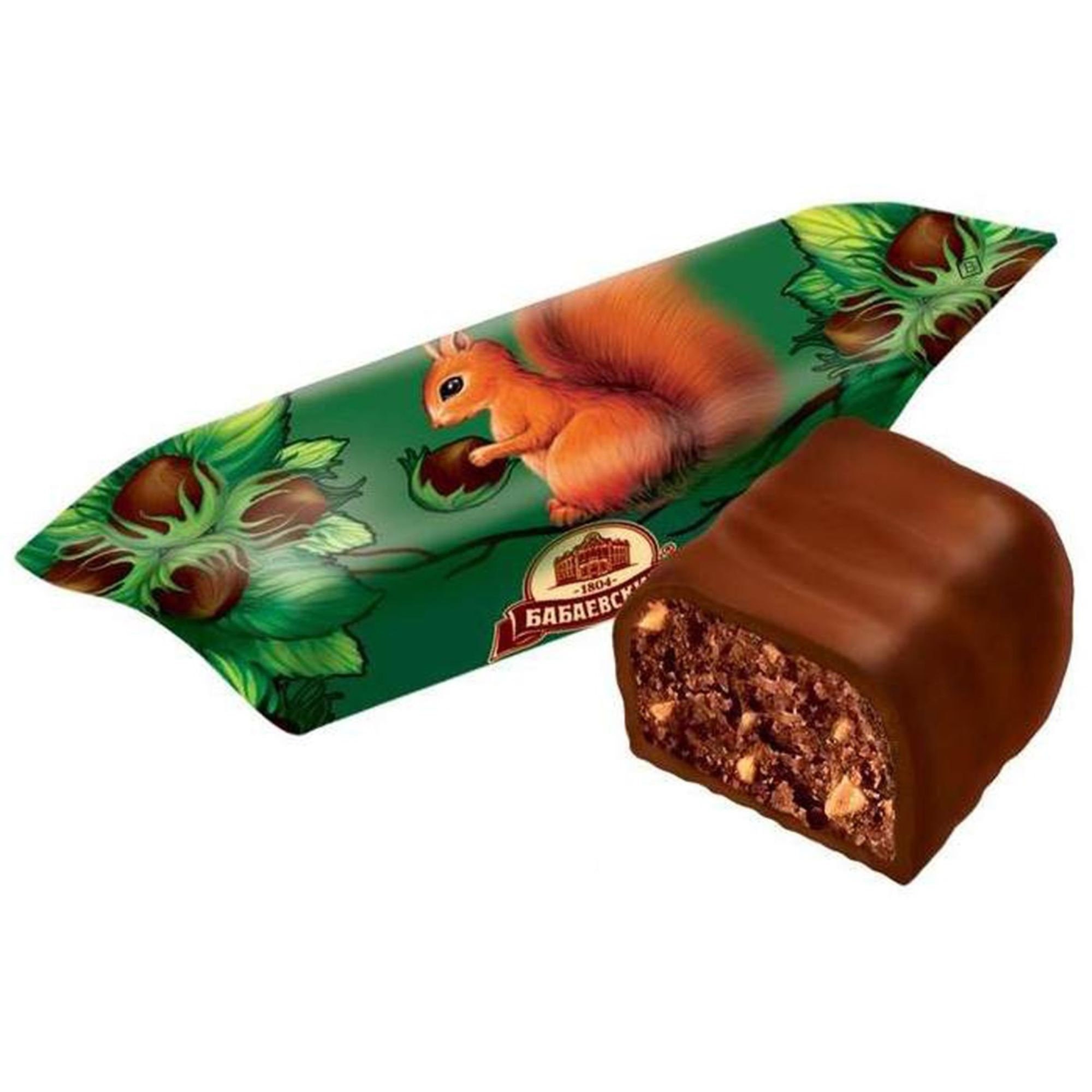 Russian chocolate Babaevsky Belochka Crushed Hazelnuts USSR Etsy