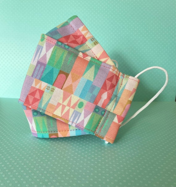 Origami Small World Face Mask 3D Fitted Design Anti Fog Etsy