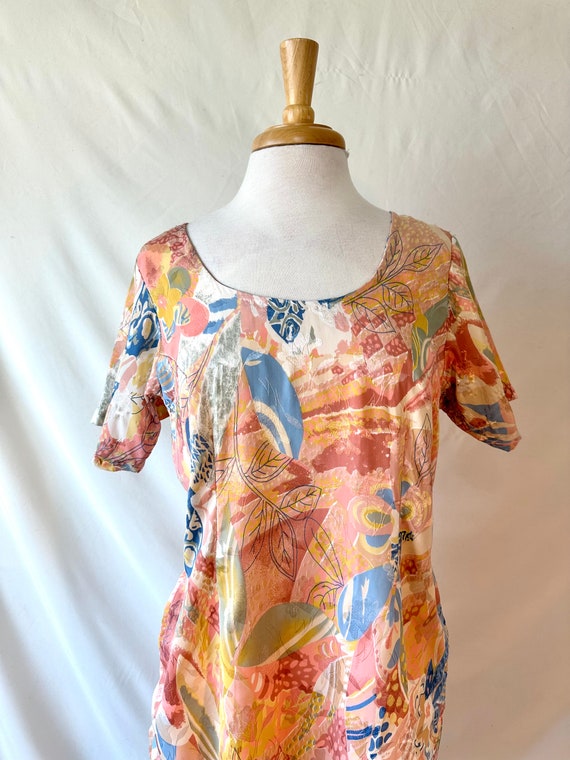 1980s Handmade Summer Dress - image 4