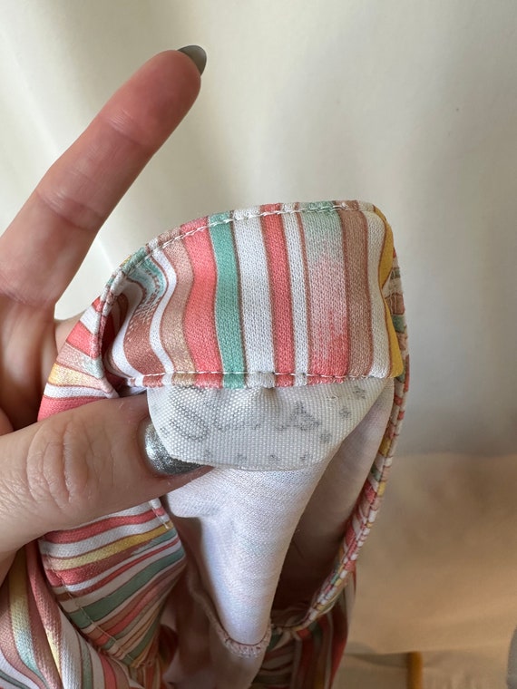 Multicolor Button-Up Collar TShirt - image 7