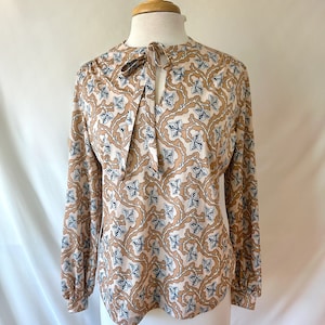 1970s Devon Tie Blouse