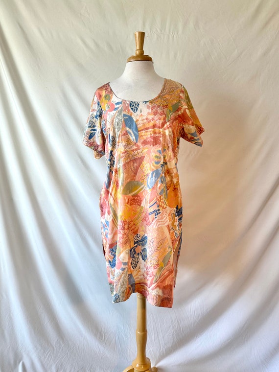 1980s Handmade Summer Dress