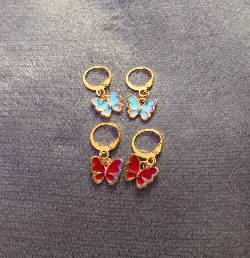 Butterfly earrings
