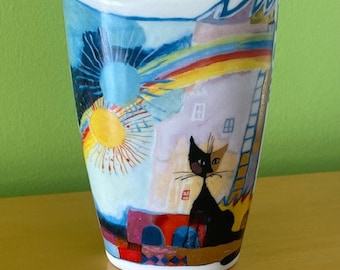 Goebel Rosina Wachtmeister Serafino Vase | Modern Art |