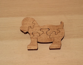 Wooden Puzzles (Dog and Bunny)