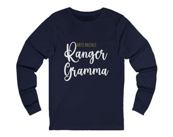 North Ridgeville Ranger Grandma Long Sleeve Tee | School Spirit Shirt, Gifts for Grandma