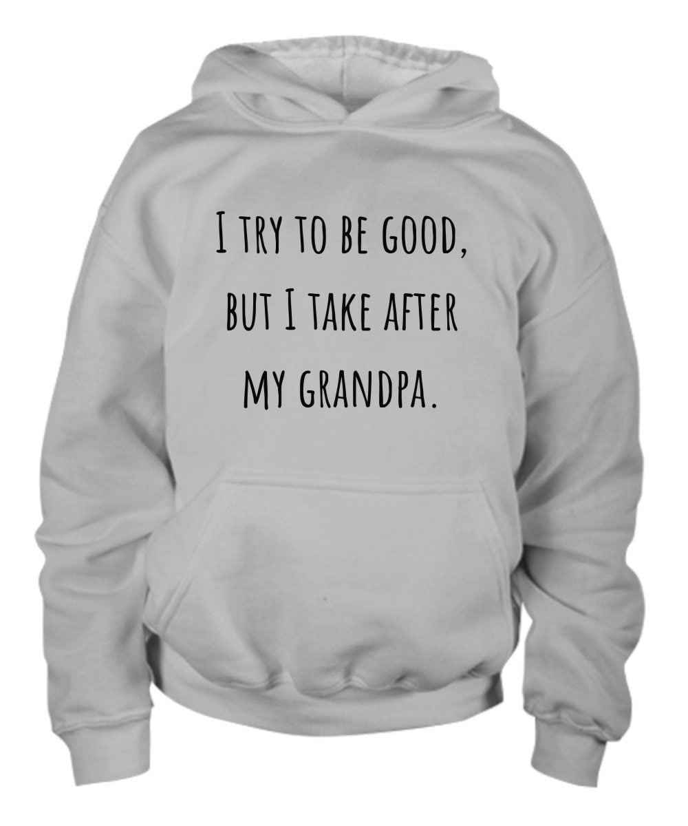 Grandpa Apparel Funny Grandpa Hoodie Sarcastic Etsy UK