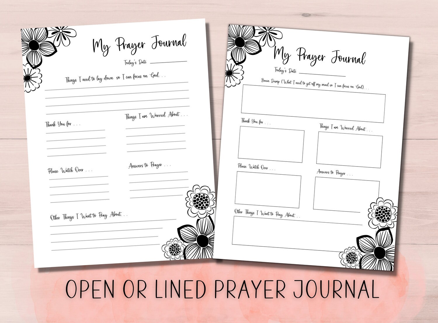 Bible Study Journal Printable | Bible Journaling for Women | Daily ...