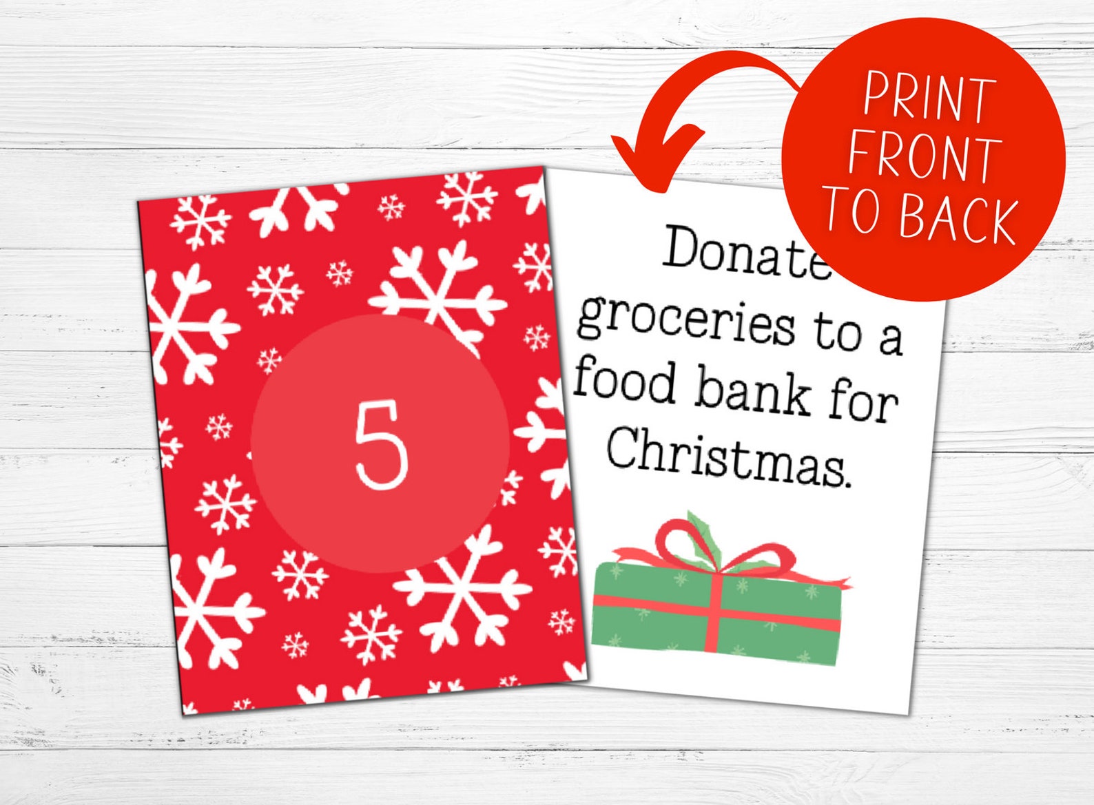 Christmas Countdown Printable | Printable Advent Calendar for Kids ...