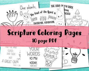 Bible Coloring Pages for Kids | Scripture Coloring Pages | Sunday School Coloring Sheets | Bible Activities for Kids | Faith Coloring Pages
