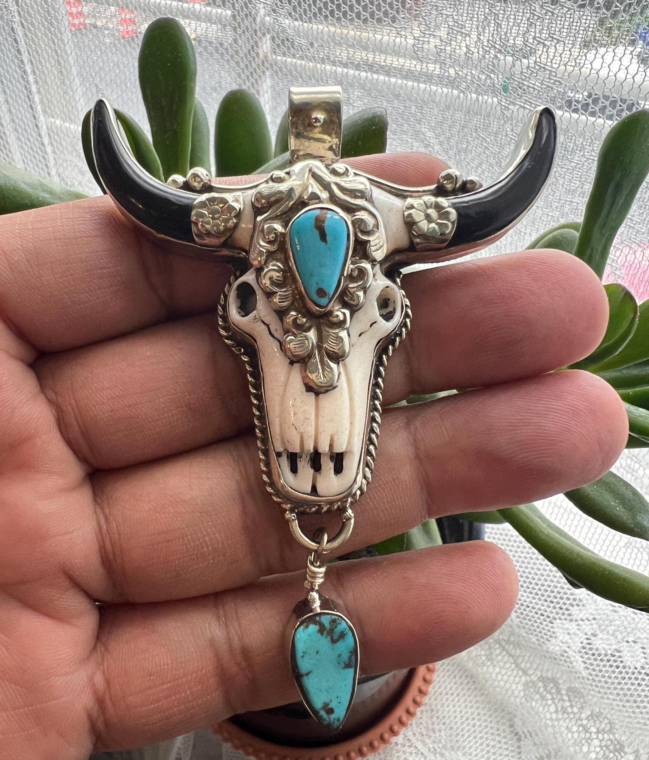 Bull Skull Necklace