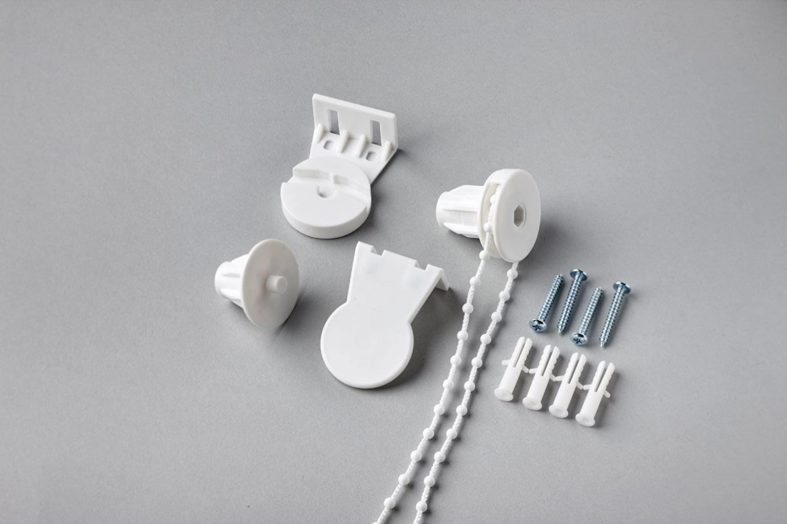 Roller Blind Repair Kit Brackets and Chain for 25mm Internal Diameter